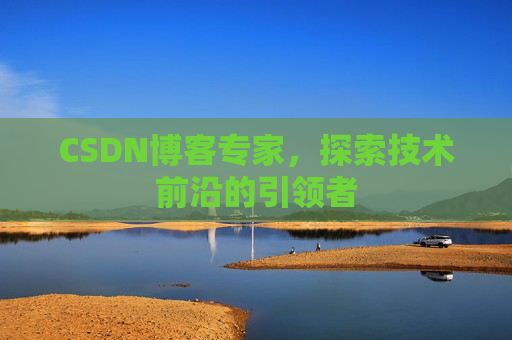 CSDN博客专家,探索技术前沿的引领者